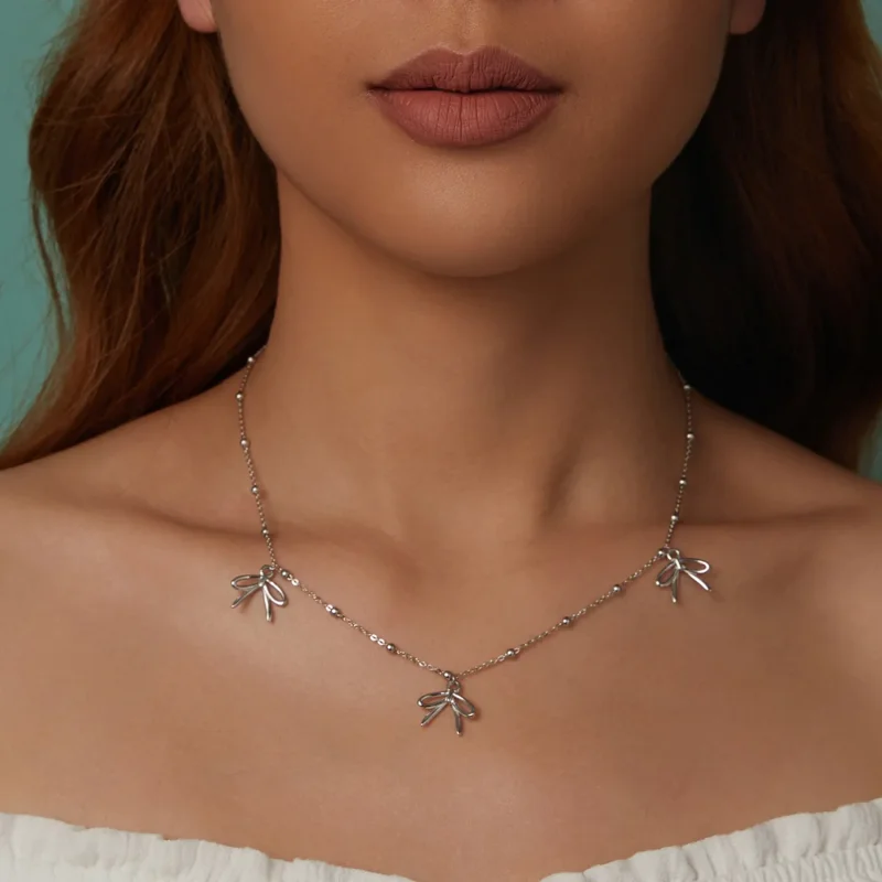 (imagine pentru) Colier cu arc stil PANDORA - SCN529 - Vizualizare 8