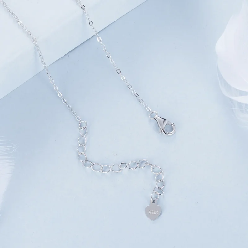 (imagine pentru) Colier cu aripi stil PANDORA - BSN395 - Vizualizare 4