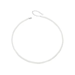 (imagine pentru) Colier cu perle albe australiane in stil PANDORA - SCN526