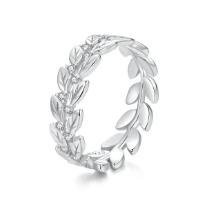 (imagine pentru) Inel de frunze stil PANDORA - BSR600