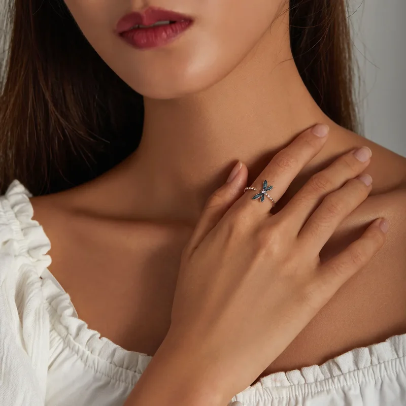 (imagine pentru) Inel superb stil PANDORA - BSR216 - Vizualizare 7