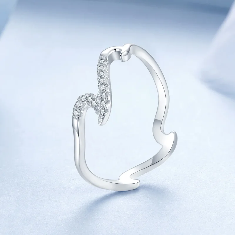 (imagine pentru) Inel Wave Style PANDORA - BSR587 - Vizualizare 2