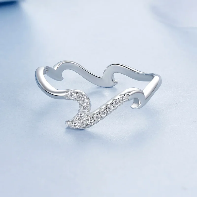 (imagine pentru) Inel Wave Style PANDORA - BSR587 - Vizualizare 4