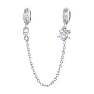 (imagine pentru) Lanț de siguranță PANDORA Style Bow - SCC2888