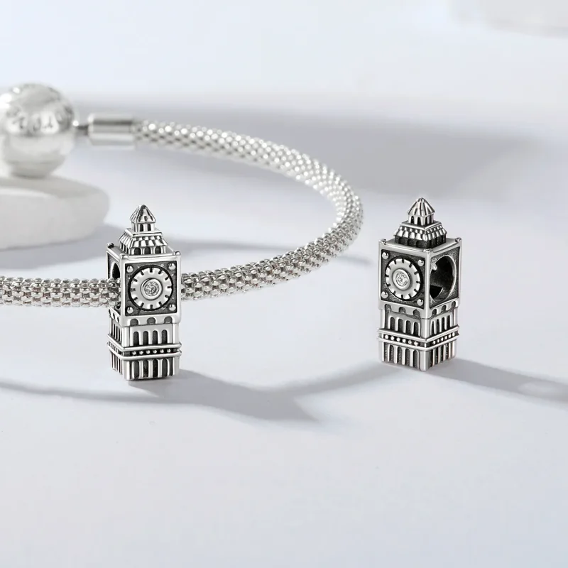 (imagine pentru) Margele Big Ben stil PANDORA - SCC2874 - Vizualizare 4