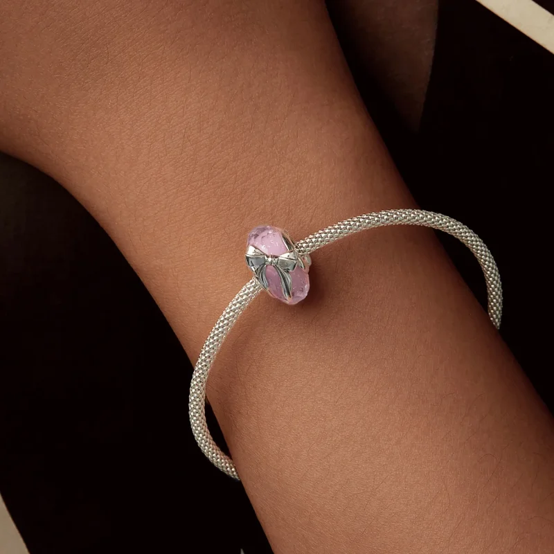(imagine pentru) Mărgele de sticlă PANDORA Style Bowknot - BSC1057 - Vizualizare 6