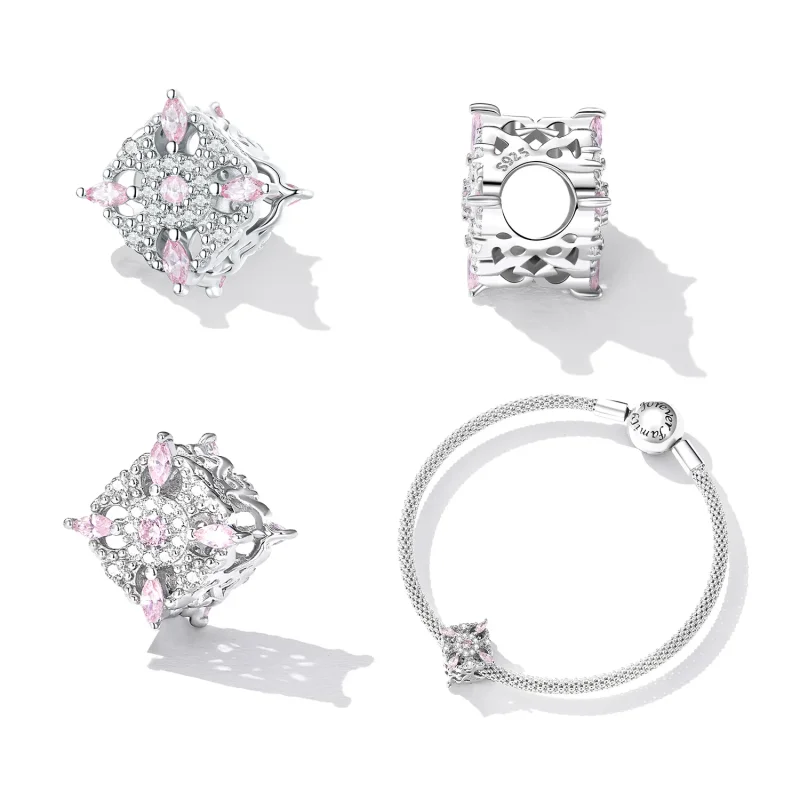 (imagine pentru) Mărgele model retro stil PANDORA - BSC617 - Vizualizare 2