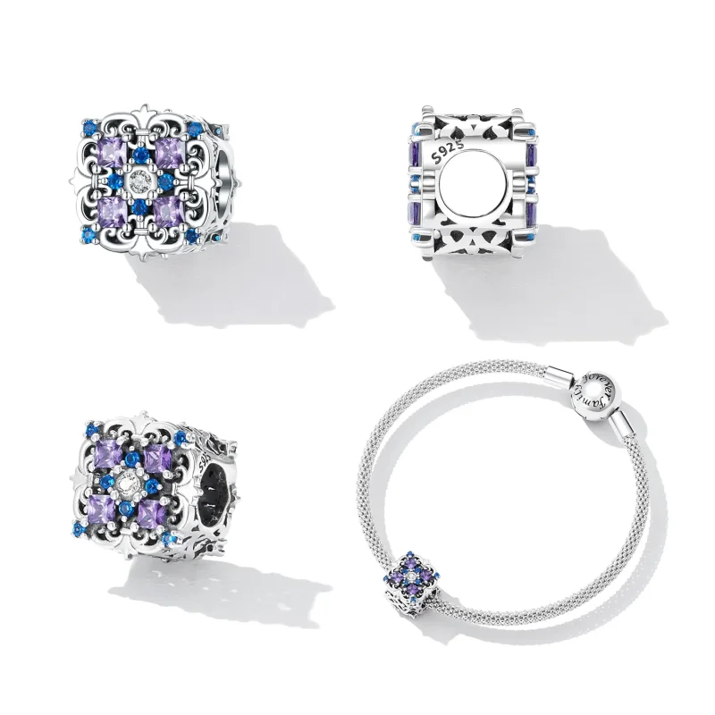 (imagine pentru) Mărgele model retro stil PANDORA - BSC618 - Vizualizare 2