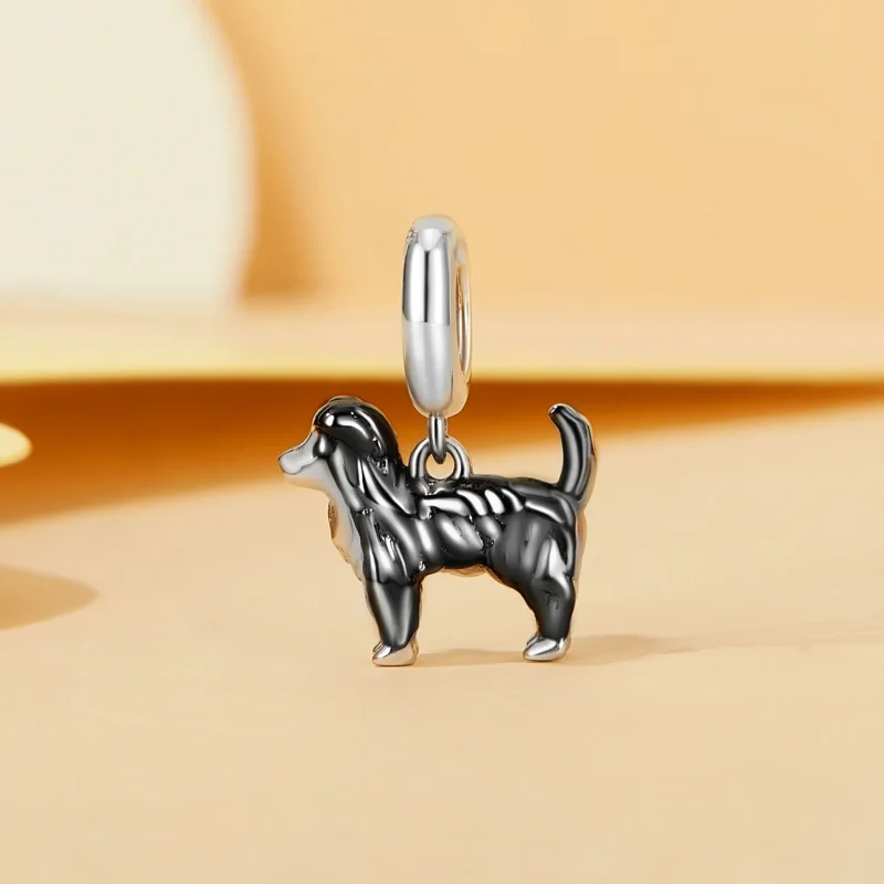 (imagine pentru) Pandantiv Border Collie Stil PANDORA - SCC2836 - Vizualizare 2