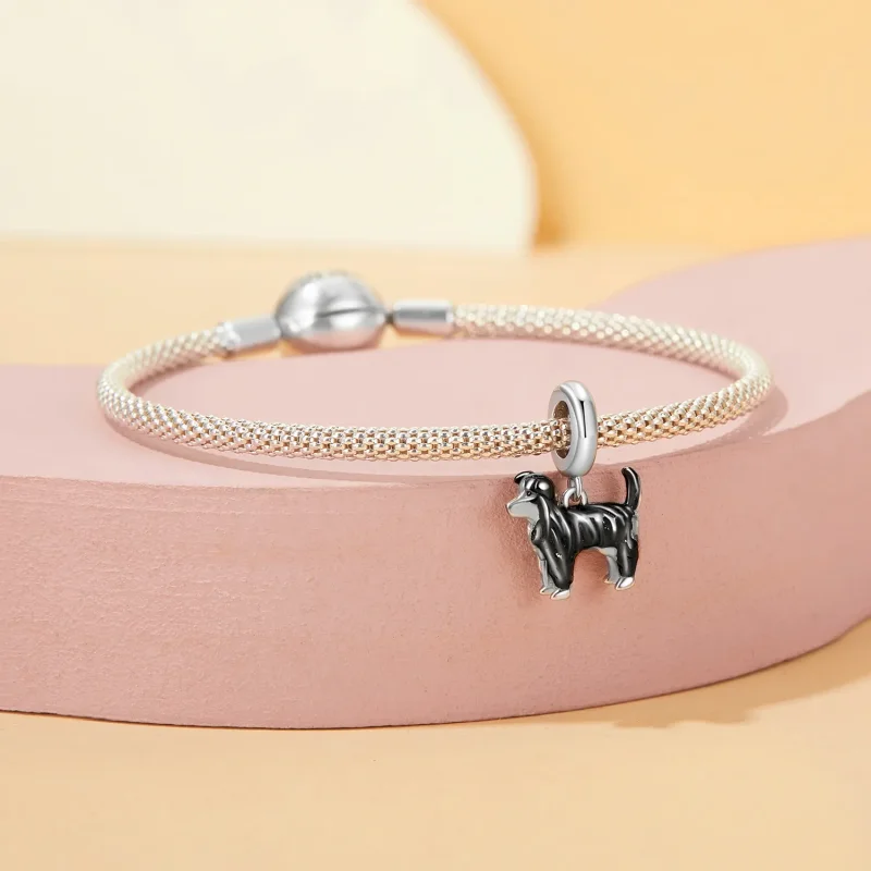 (imagine pentru) Pandantiv Border Collie Stil PANDORA - SCC2836 - Vizualizare 3