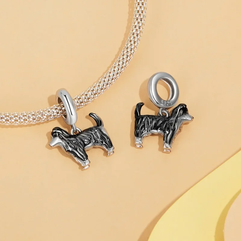 (imagine pentru) Pandantiv Border Collie Stil PANDORA - SCC2836 - Vizualizare 4