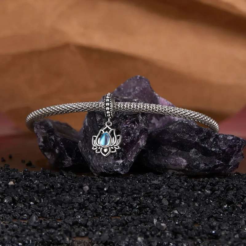 (imagine pentru) Pandantiv Lotus Stil PANDORA - SCC2847 - Vizualizare 3