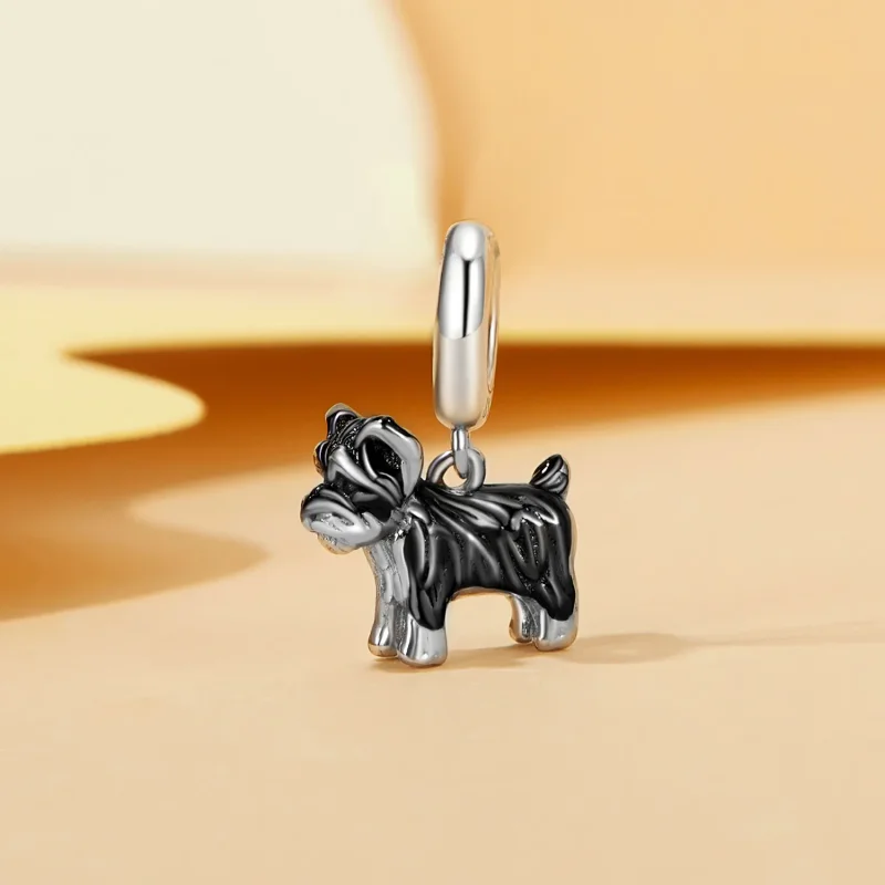 (imagine pentru) Pandantiv Schnauzer Stil PANDORA - SCC2835 - Vizualizare 2
