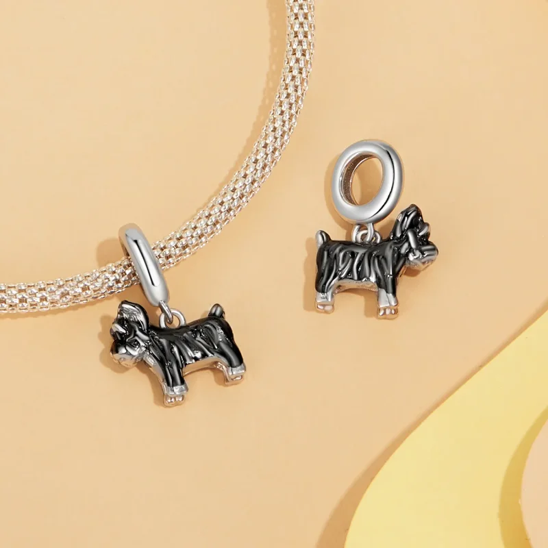 (imagine pentru) Pandantiv Schnauzer Stil PANDORA - SCC2835 - Vizualizare 4