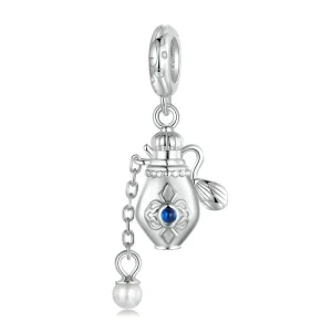 Pandantiv Sticla de Parfum Vintage Stil PANDORA - SCC2912 (imagine pentru) Pandantiv Sticla de Parfum Vintage Stil PANDORA - SCC2912