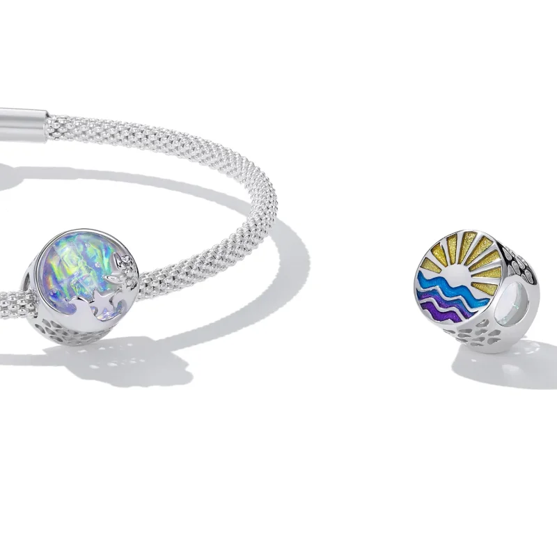 (imagine pentru) PANDORA Style Beach Wave Beads - BSC605 - Vizualizare 4