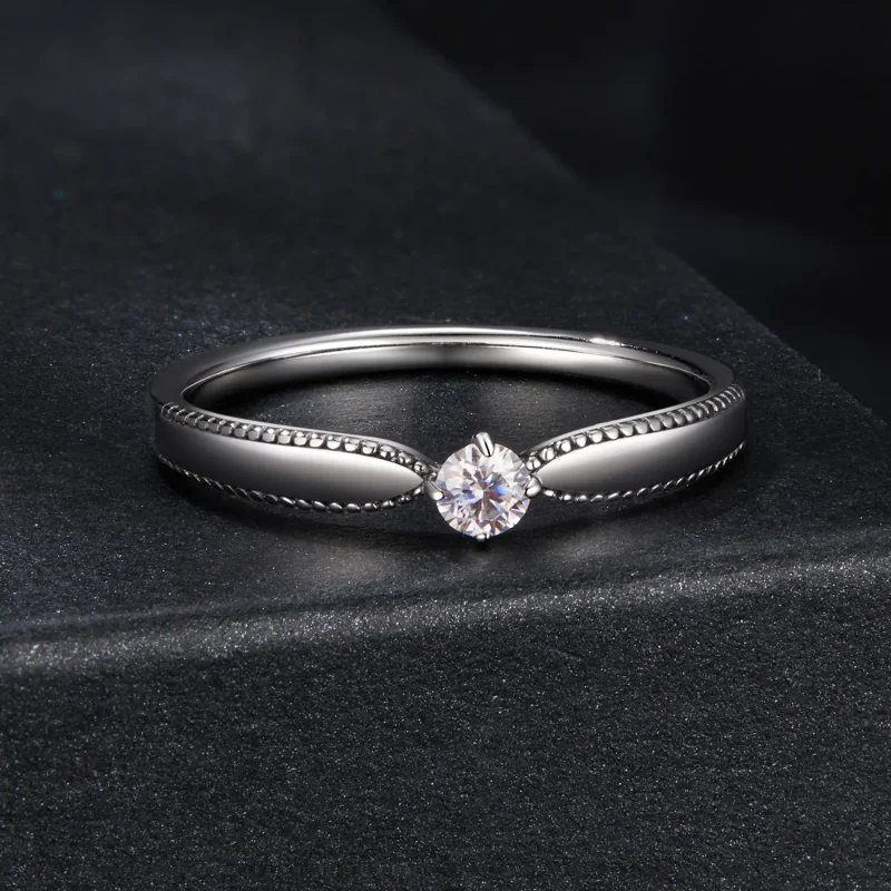 (imagine pentru) PANDORA Style Exquisite inel strălucitor (un certificat) - MSR062 - Vizualizare 3