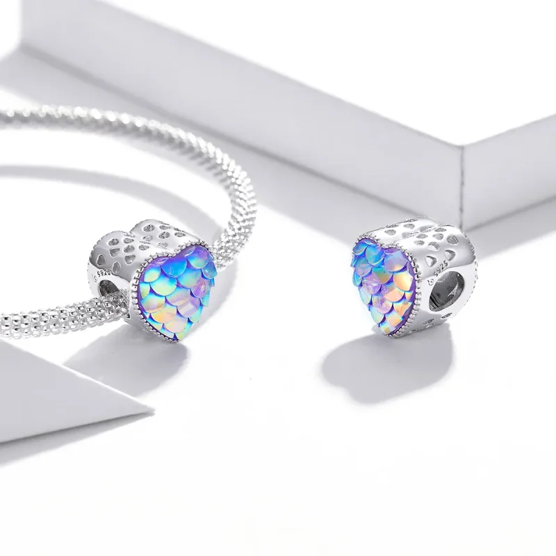 (imagine pentru) PANDORA Style Heart Heart margele - BSC433 - Vizualizare 3
