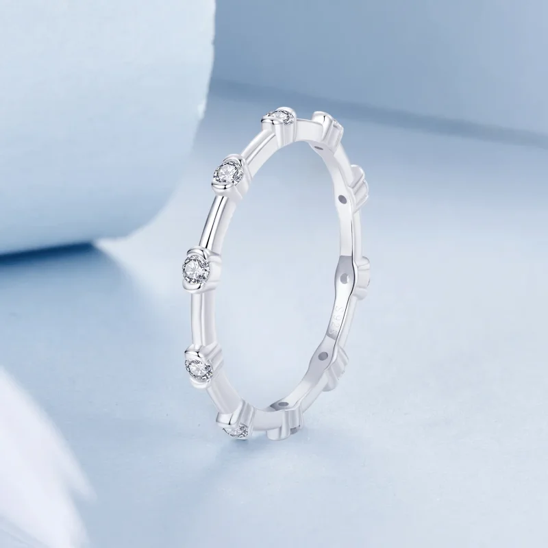 (imagine pentru) PANDORA Style Un singur inel mic rafinat - BSR576 - Vizualizare 2