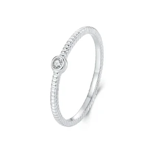 (imagine pentru) PANDORA Style Un singur inel mic rafinat - BSR577