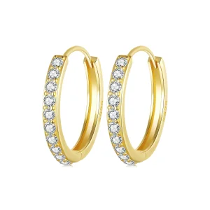 (imagine pentru) Stil PANDORA Cercei simpli din argint sterling - BSE1060-BL
