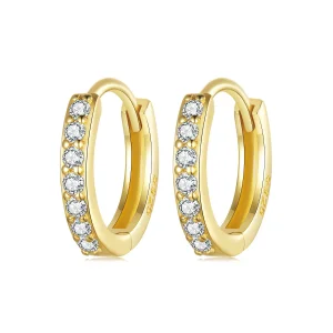 (imagine pentru) Stil PANDORA Cercei simpli din argint sterling - BSE1060-BS