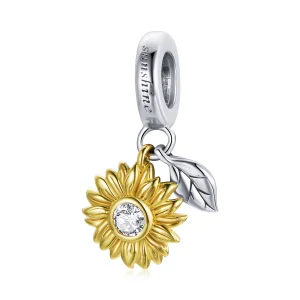(imagine pentru) Stil PANDORA Floare-soarelui strălucitor - BSC462