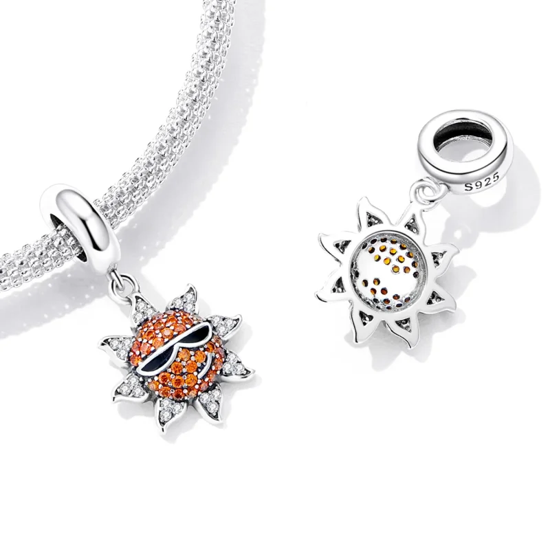 (imagine pentru) Stil PANDORA Margele de soare rafinate - BSC600 - Vizualizare 4