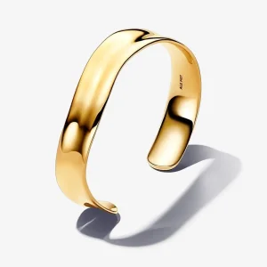 (imagine pentru) Pandora Brățară Broad Deschisă cu Formă Organică - 563302C00
