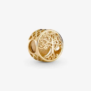 (imagine pentru) Pandora Charm cu Desen Perforat Rădăcini Familiale - 759132C00