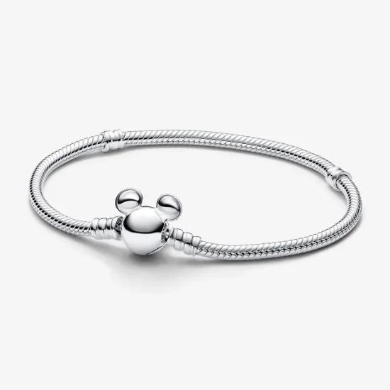 (imagine pentru) Brățară Pandora tip lanț clasic Moments cu închizătoare Disney Mickey Mouse - 593061C00