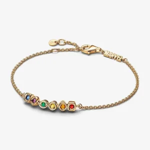 (imagine pentru) Brățară Pandora tip lanț Infinity Stones din The Avengers de la Marvel - 562960C01