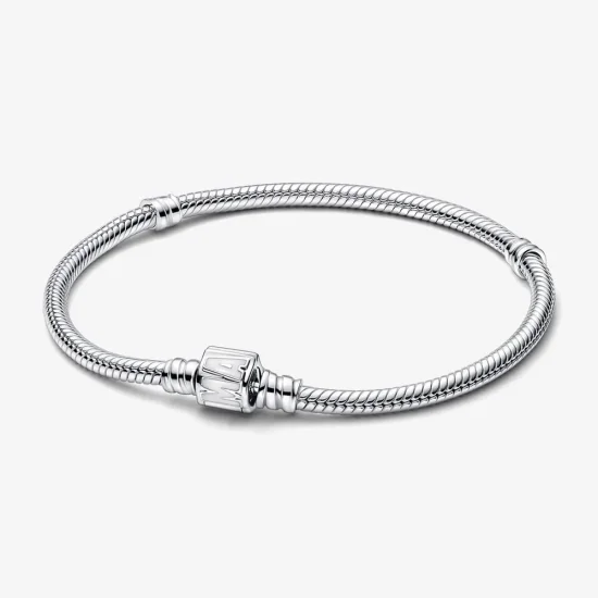 (imagine pentru) Brățară tip lanț clasic cu închizătoare cu logo Pandora Moments de la Marvel - 592561C01