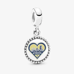 (imagine pentru) Breloc Pandora Boston Strong Dangle - ENG791169_10