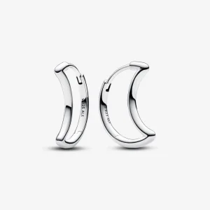 (imagine pentru) Cercei Pandora rotunzi în formă de lună - 292989C00