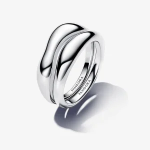 (imagine pentru) Inel Pandora suprapuse cu aspect organic - 193264C00