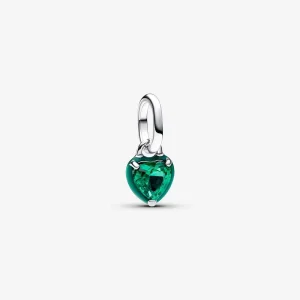 (imagine pentru) Mini talisman de tip pandantiv cu inimă chakra verde Pandora ME - 793042C03