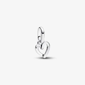 (imagine pentru) Mini talisman de tip pandantiv cu inimioară în stil liber Pandora ME - 793048C00