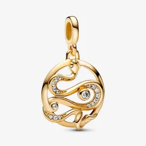 (imagine pentru) Talisman de tip medalion Șarpe pavé Pandora ME - 762301C01