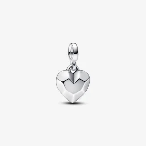 (imagine pentru) Talisman de tip mini pandantiv Inimă fațetată Pandora ME - 792305C00