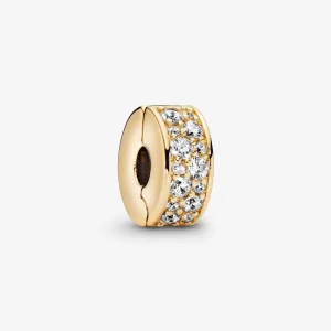 (imagine pentru) Talisman Pandora cu fixare ușoară pavé transparent - 768658C01