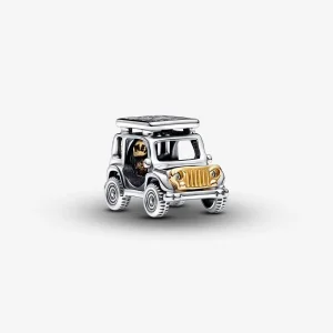 (imagine pentru) Talisman Pandora cu mașină de aventură în două nuanțe - 763330C01