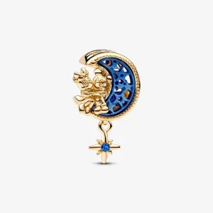 (imagine pentru) Talisman Pandora cu semilună, Mickey Mouse și Minnie Mouse de la Disney - 762956C01
