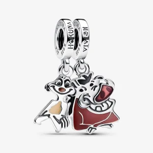(imagine pentru) Talisman Pandora de tip pandantiv ce poate fi împărțit cu Timon și Pumbaa din Regele Leu de la Disney - 793357C01