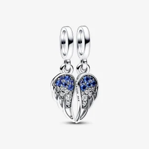 (imagine pentru) Talisman Pandora de tip pandantiv cu aripi strălucitoare de înger, din două piese - 792821C01