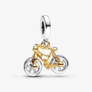 (imagine pentru) Talisman Pandora de tip pandantiv cu bicicletă cu roți mobile - 763354C01
