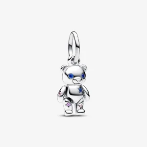 Talisman Pandora de tip pandantiv cu ursuleț mobil - 792986C01 (imagine pentru) Talisman Pandora de tip pandantiv cu ursuleț mobil - 792986C01