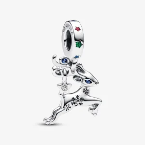 (imagine pentru) Talisman Pandora de tip pandantiv în formă de ren de Crăciun - 792826C01