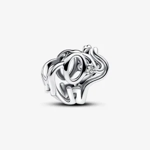 (imagine pentru) Talisman Pandora Elefant cu structură dantelată - 793345C01