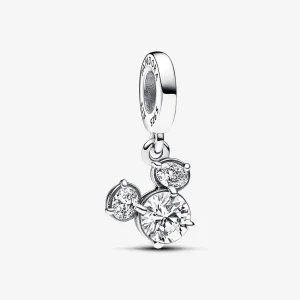 (imagine pentru) Talisman Pandora strălucitor de tip pandantiv, cu forma capului lui Mickey Mouse de la Disney - 793031C01